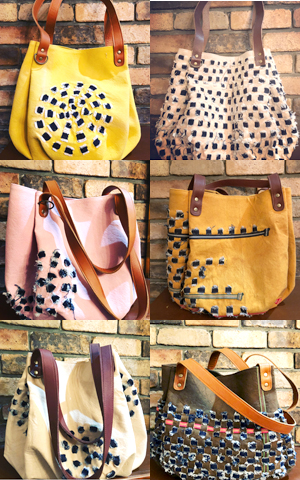 倉敷野菜染の製品｜バッグ