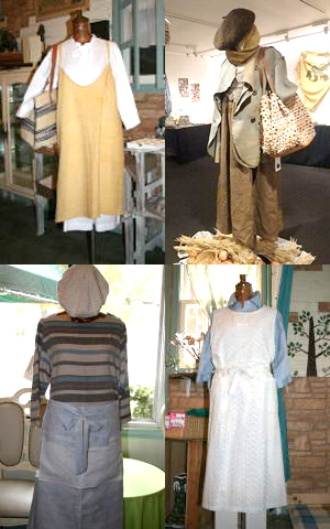 倉敷野菜染の製品｜ワンピース・トップス