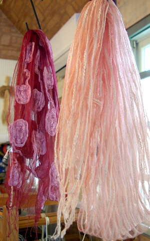 倉敷野菜染の製品｜スカーフ・各種小物